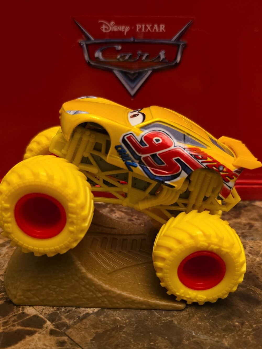 Disney Cars Rust-eze Cruz Ramirez Monster Truck.
